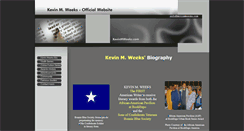 Desktop Screenshot of kevinmweeks.com